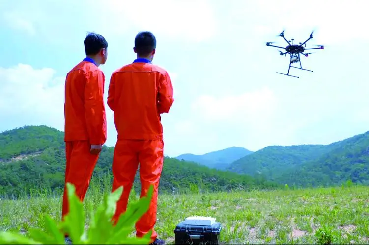 木里无人机倾斜摄影巡检拍摄